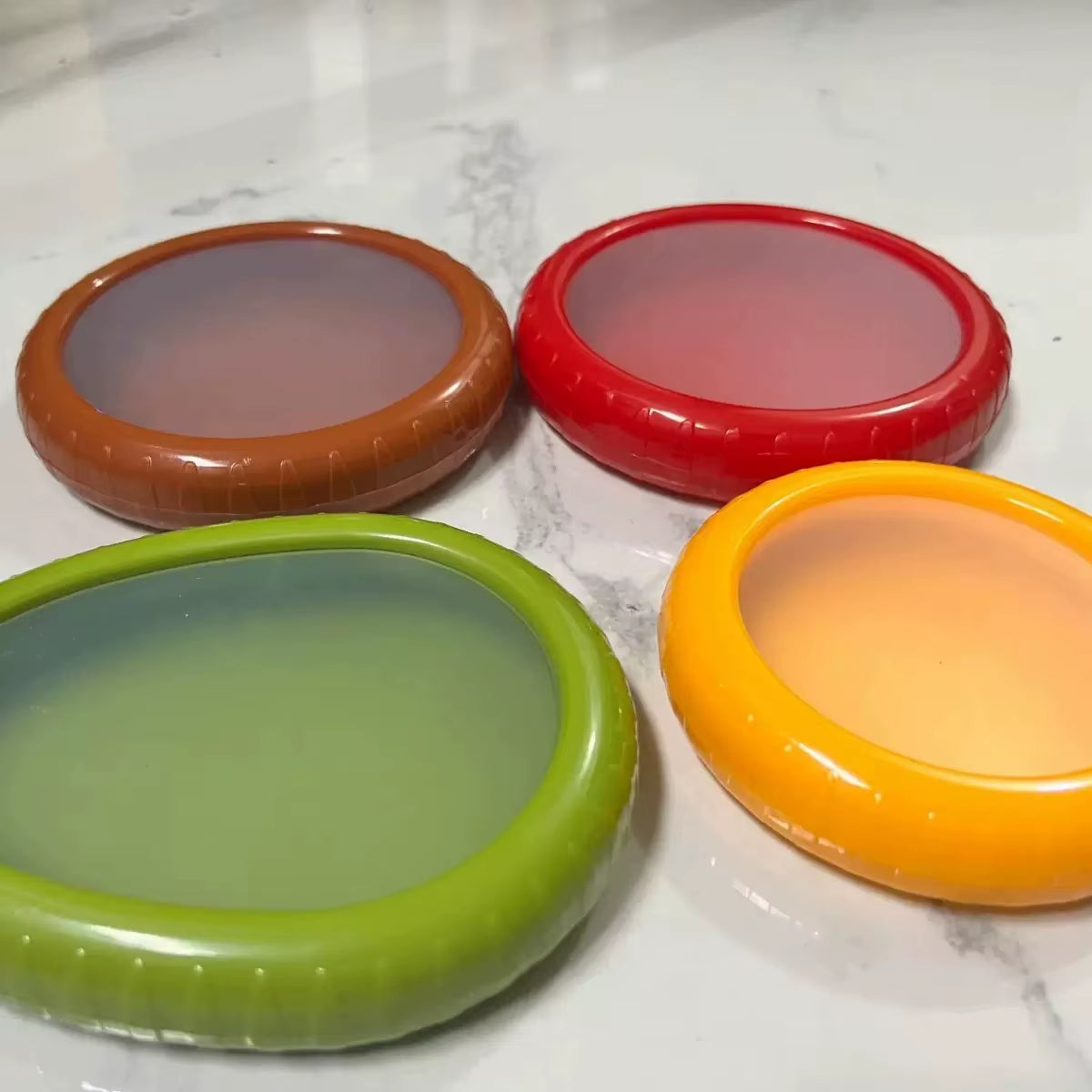 Reusable Fresh-Keeping Crisper Set for Fruits and Vegetables - Kitchen Storage Solution for Food Preservation