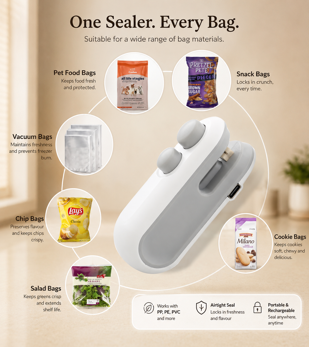 Portable Mini Heat Bag Sealer