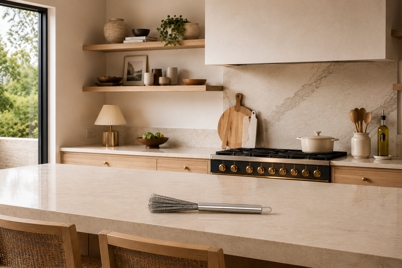 Stainless Steel Kitchen Cleaning Brush