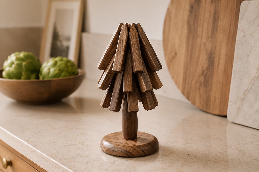 Wooden Trivet Set