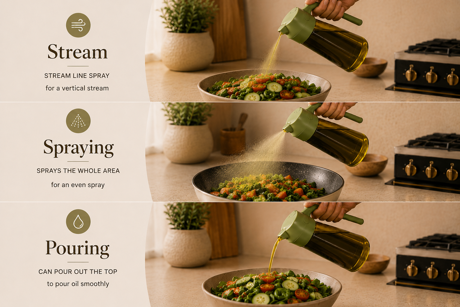 Professional Olive Oil Spray Bottle