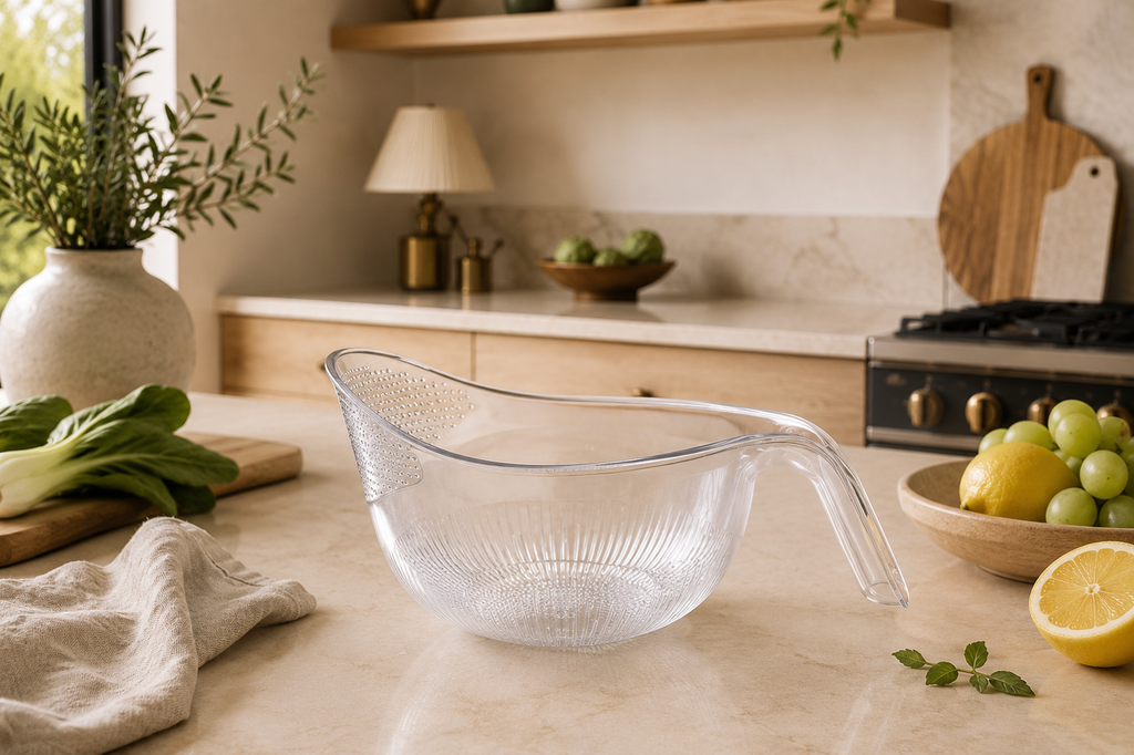 Rice Washing Bowl and Colander