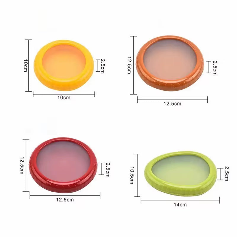 Reusable Fresh-Keeping Crisper Set for Fruits and Vegetables - Kitchen Storage Solution for Food Preservation
